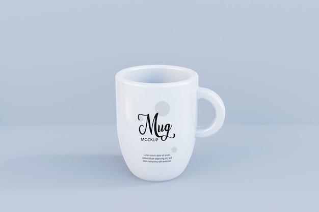 Ceramic Mug Mockup Design Template