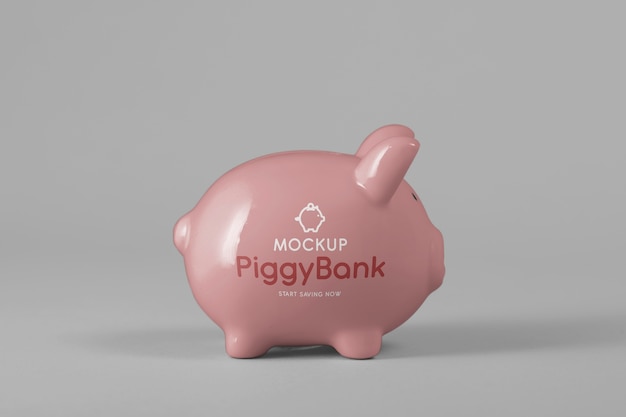 Ceramic piggybank for savings and finance