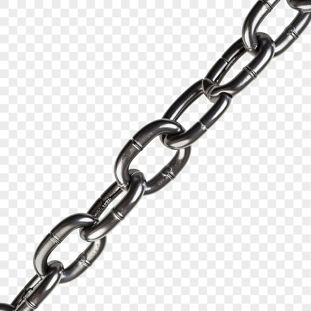 Chain isolated on transparent background PNG