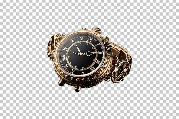 Chain Watches isolated on transparent background