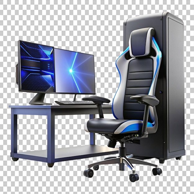 PSD a chair for a gamer a chair for a computer game player