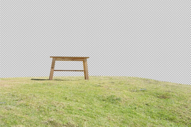 chair on green grass