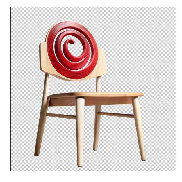 Chair on transparent background