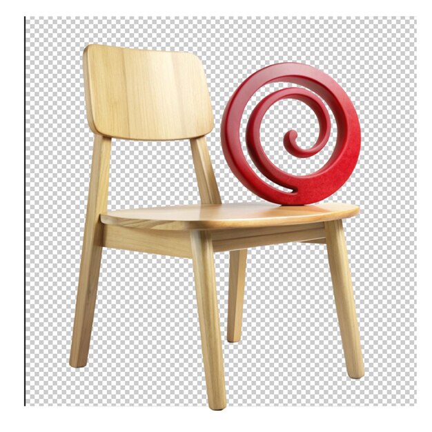 Chair on transparent background