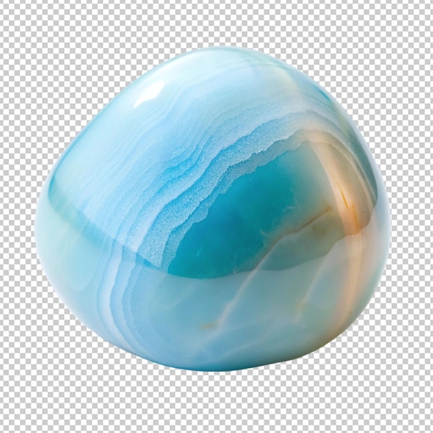 chalcedony on transparent background