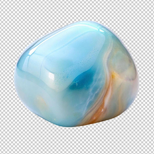 chalcedony on transparent background