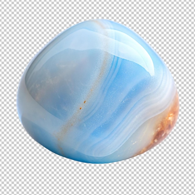 chalcedony on transparent background