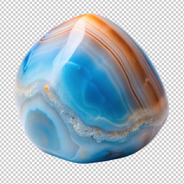 PSD chalcedony on transparent background