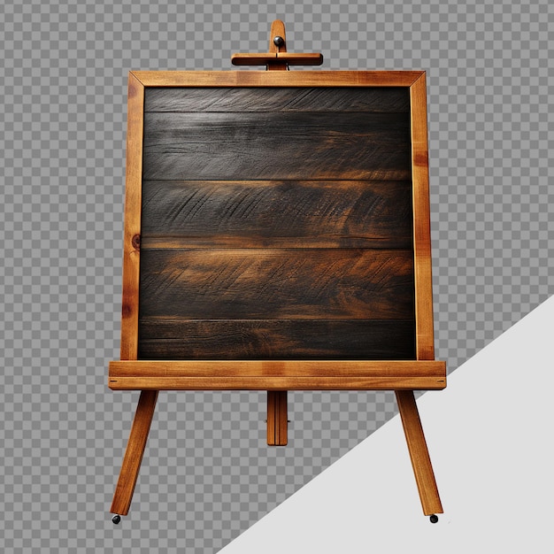 Chalkboard blackboard sign png isolated on transparent background