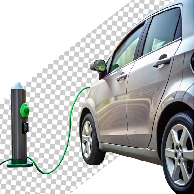 PSD charging ev car electric vehicle clean energy for driving future ecofriendly alternative energy