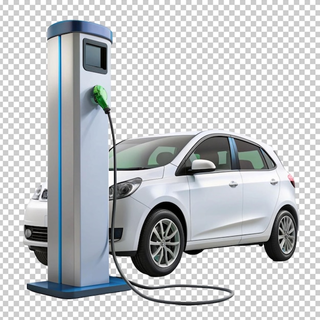 PSD charging ev car electric vehicle clean energy for driving future ecofriendly alternative energy