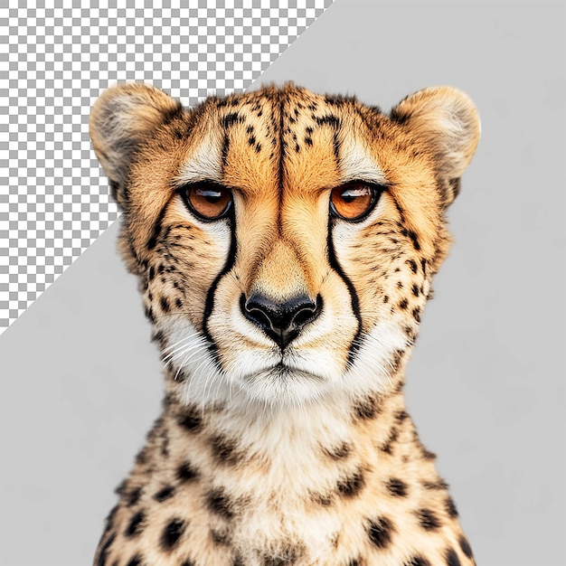 cheetah Animal On Transparent background