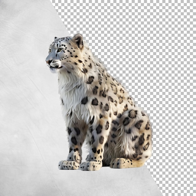 Cheetah Isolated on transparent background