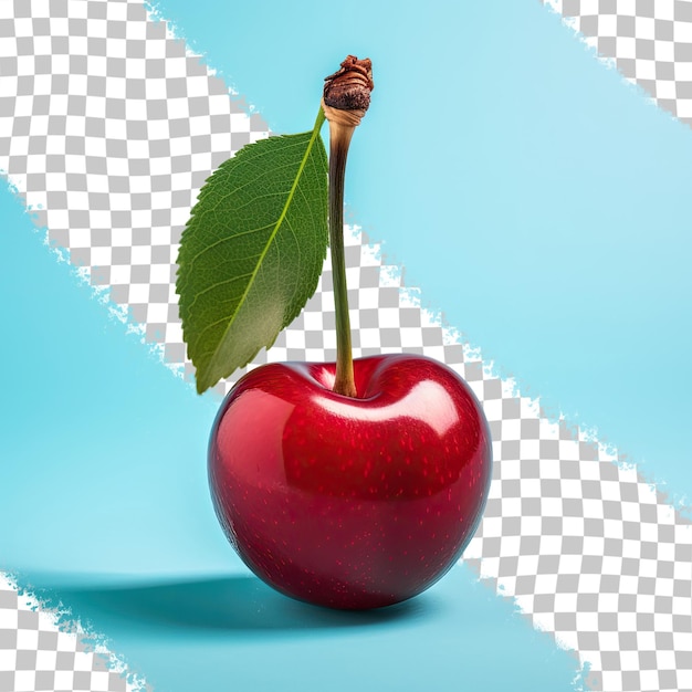 Cherry isolated on a transparent background