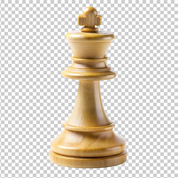 chess king on transparent background