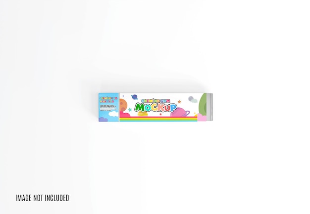 Chewing gum mockup