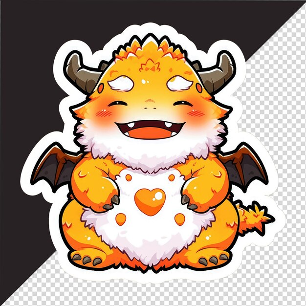 Chibi dragon kid monster cartoon Cute dragon monster design