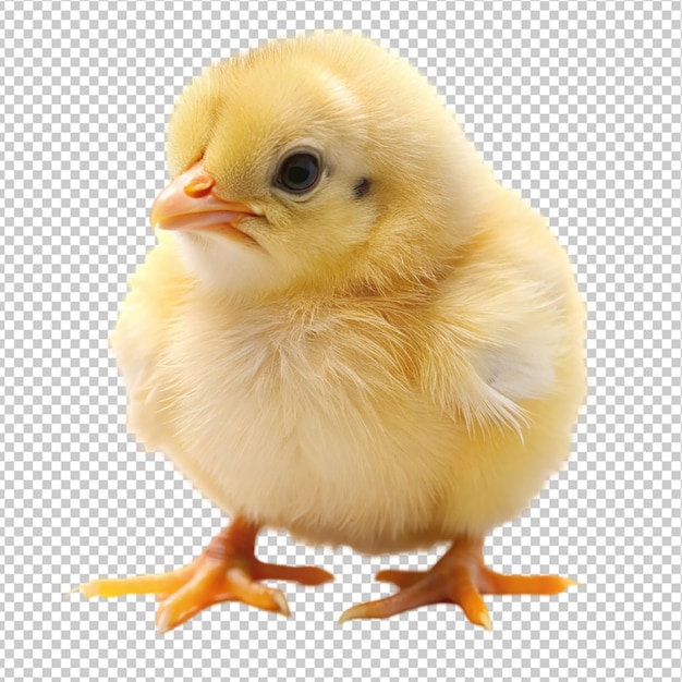 PSD chick on transparent background