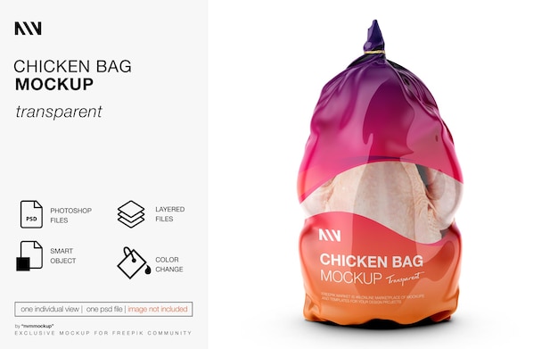 CHICKEN BAG MOCKUP