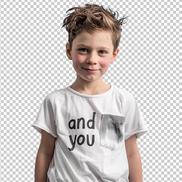 PSD children tshirt mockup