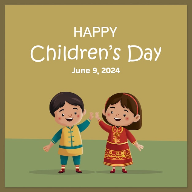 childrens day Post template