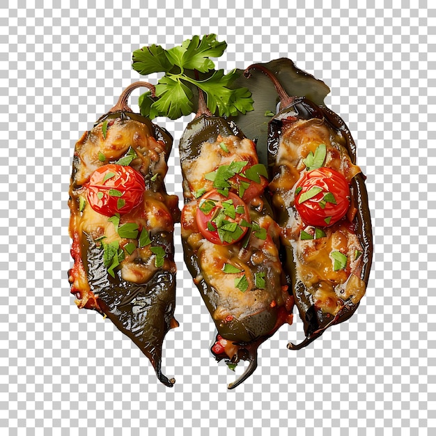 Chiles Rellenos PNG with Transparent Background