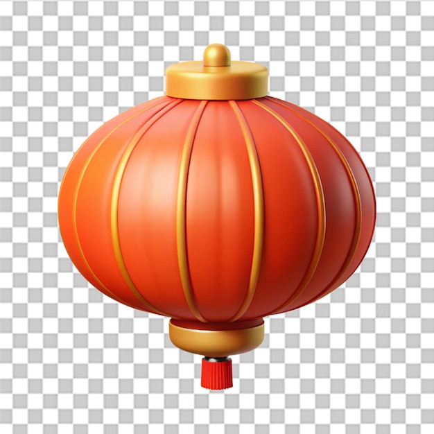 PSD chinese lantern 3d icon illustration