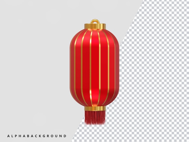 Chinese lantern 3d render