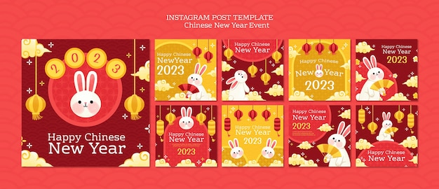 Chinese new year instagram posts