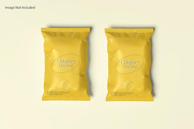 Chip Bag Mockup