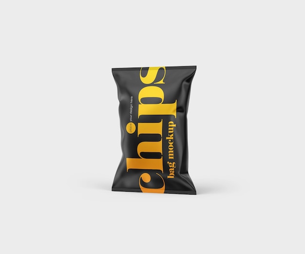 Chips bag mockup