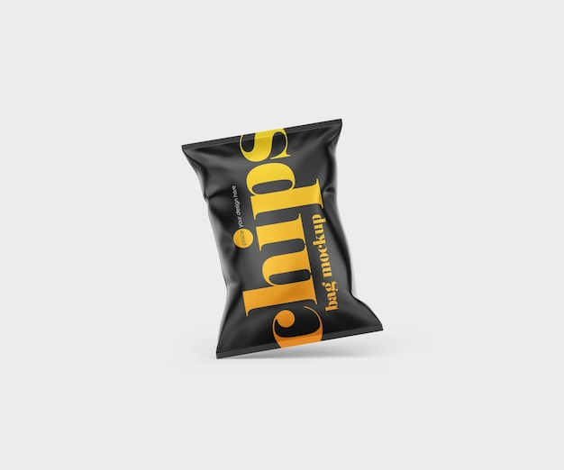 Chips bag mockup