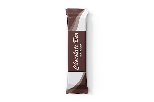 Chocolate bar mockup