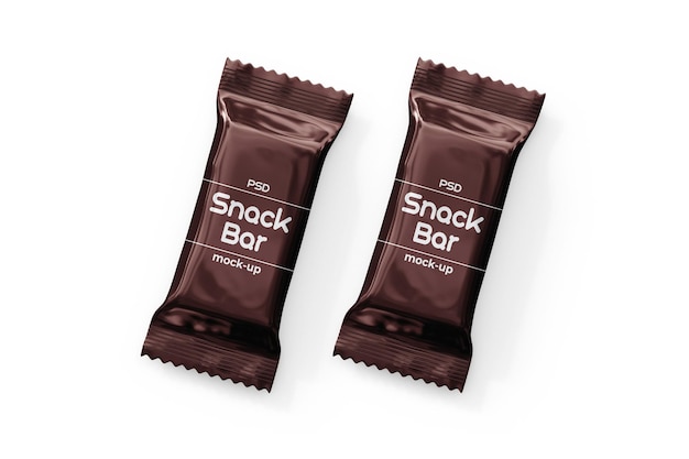 Chocolate bar mockup