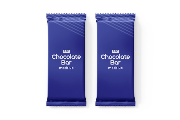 Chocolate bar mockup