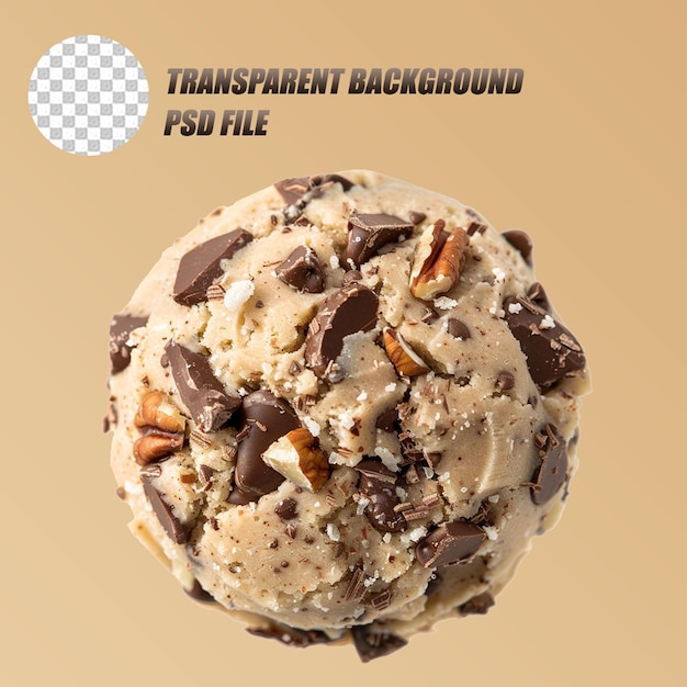 Chocolate Chip Cookies PNG Transparent Background PSD File