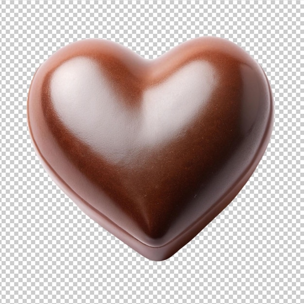 PSD chocolate hear