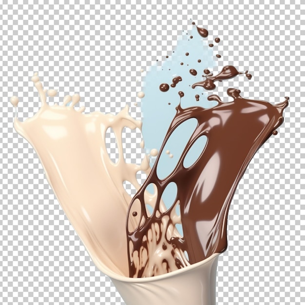 chocolate liquid png psd