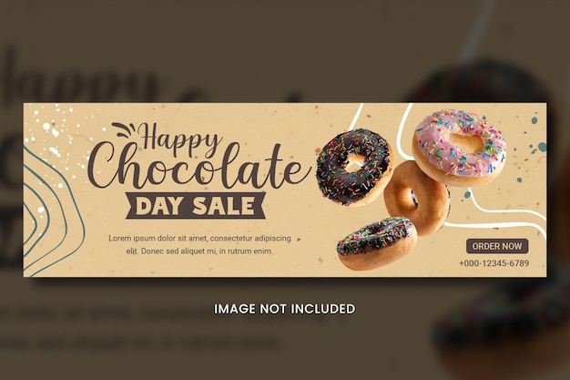 Chocolate Social Banner Templates