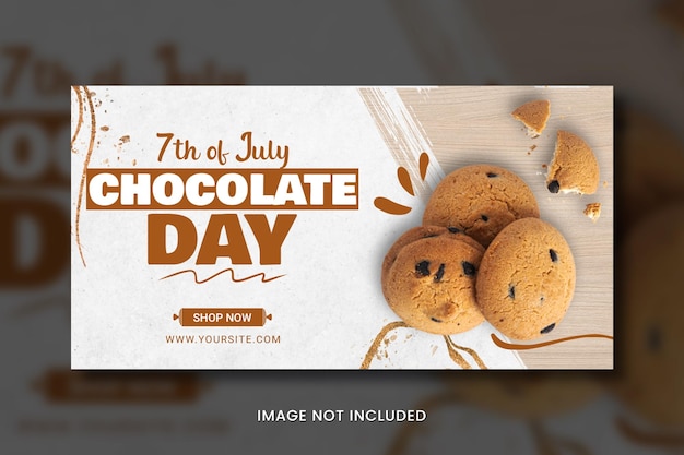 Chocolate Social Banner Templates