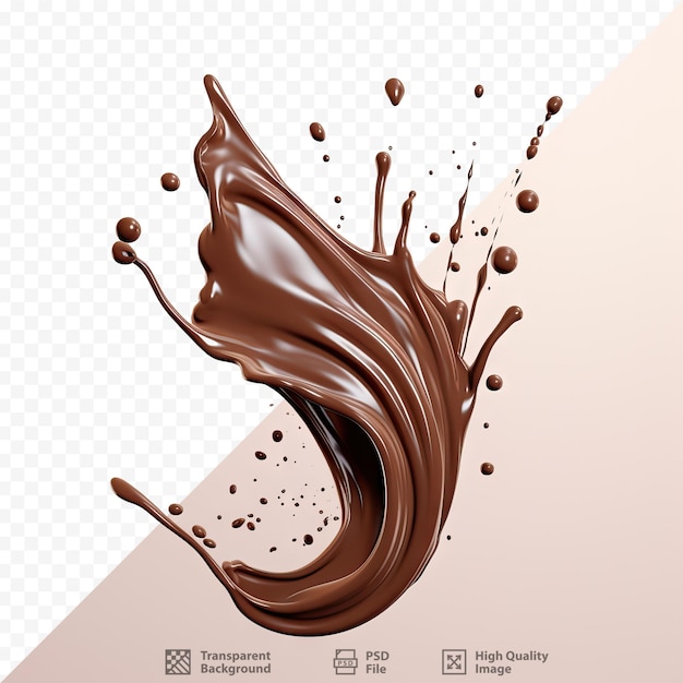 Chocolate splash