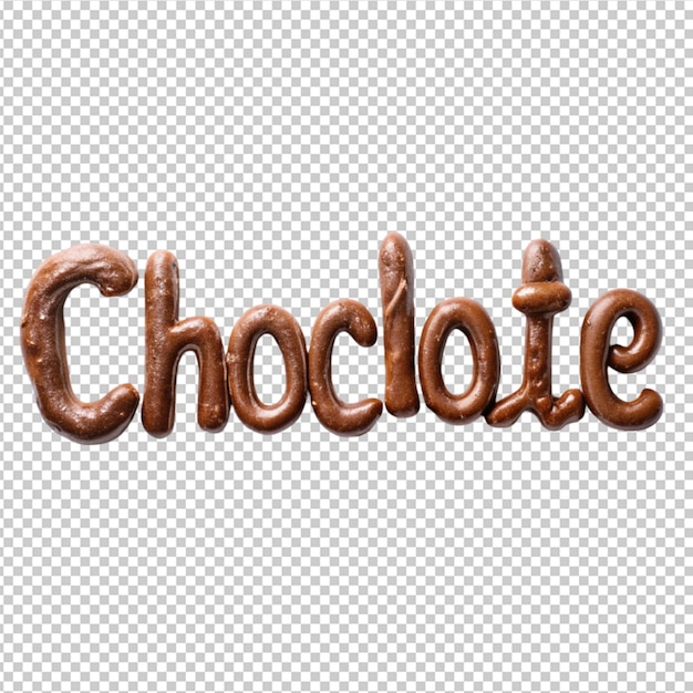 chocolate text