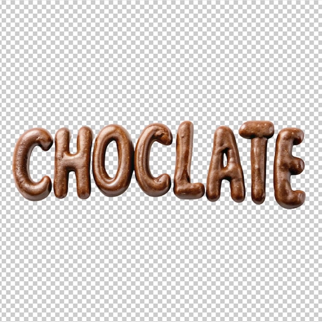 chocolate text