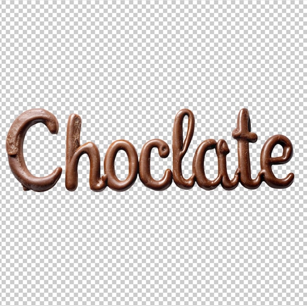 chocolate text