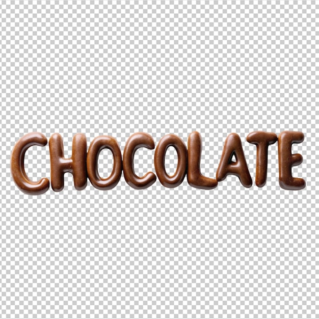 chocolate text