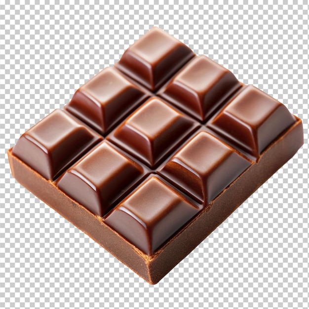 chocolate on transparent background