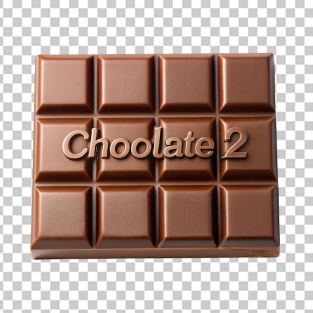 chokolate2 isolated on transparent background