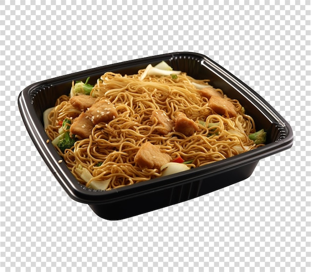 Chow Mein on transparent background