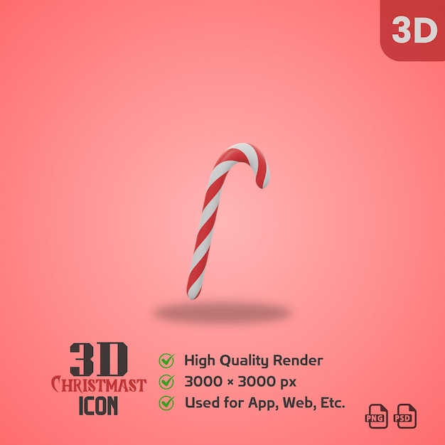 CHRISTMAS 3D ICON