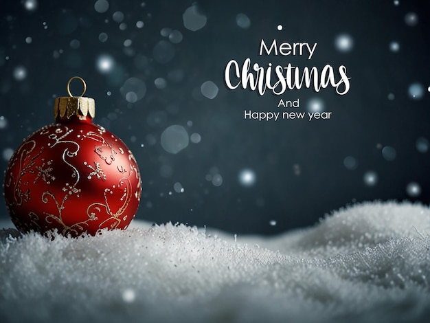 Christmas background template with editable file